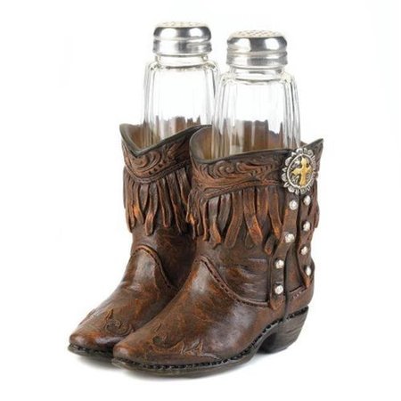 ACCENT PLUS Accent Plus 849179027643 Cowboy Boots Shaker Set 849179027643